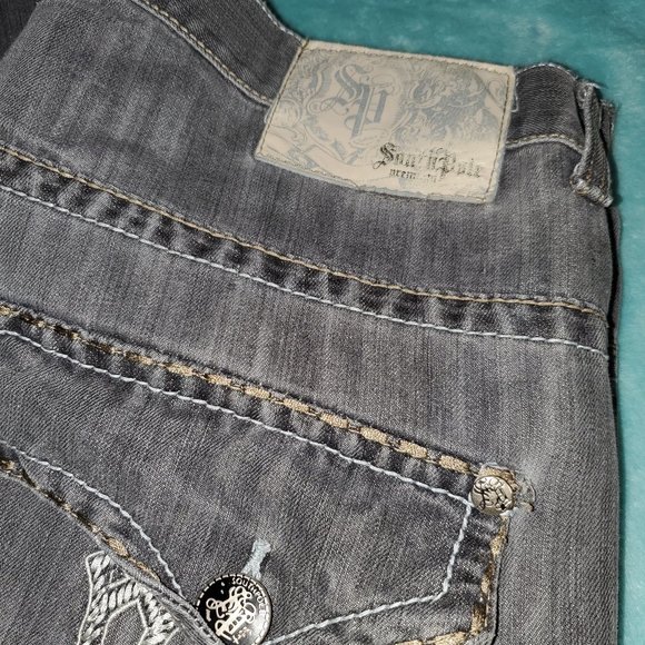 VTG South Pole Black Baggy 38x32 - Picture 4 of 5